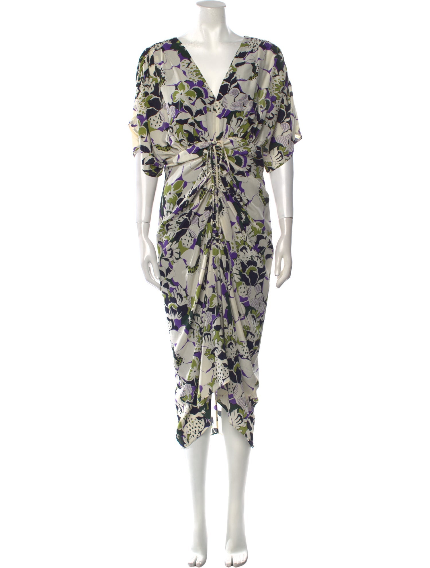 Lewit Floral Print Long Dress