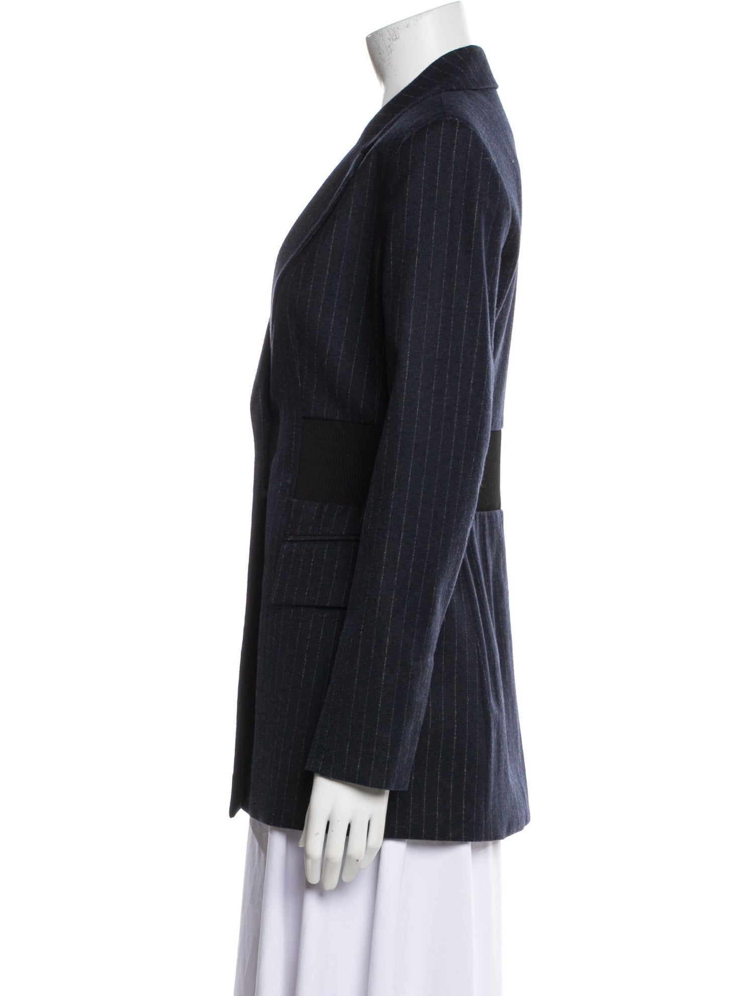 Lewit Wool Striped Blazer