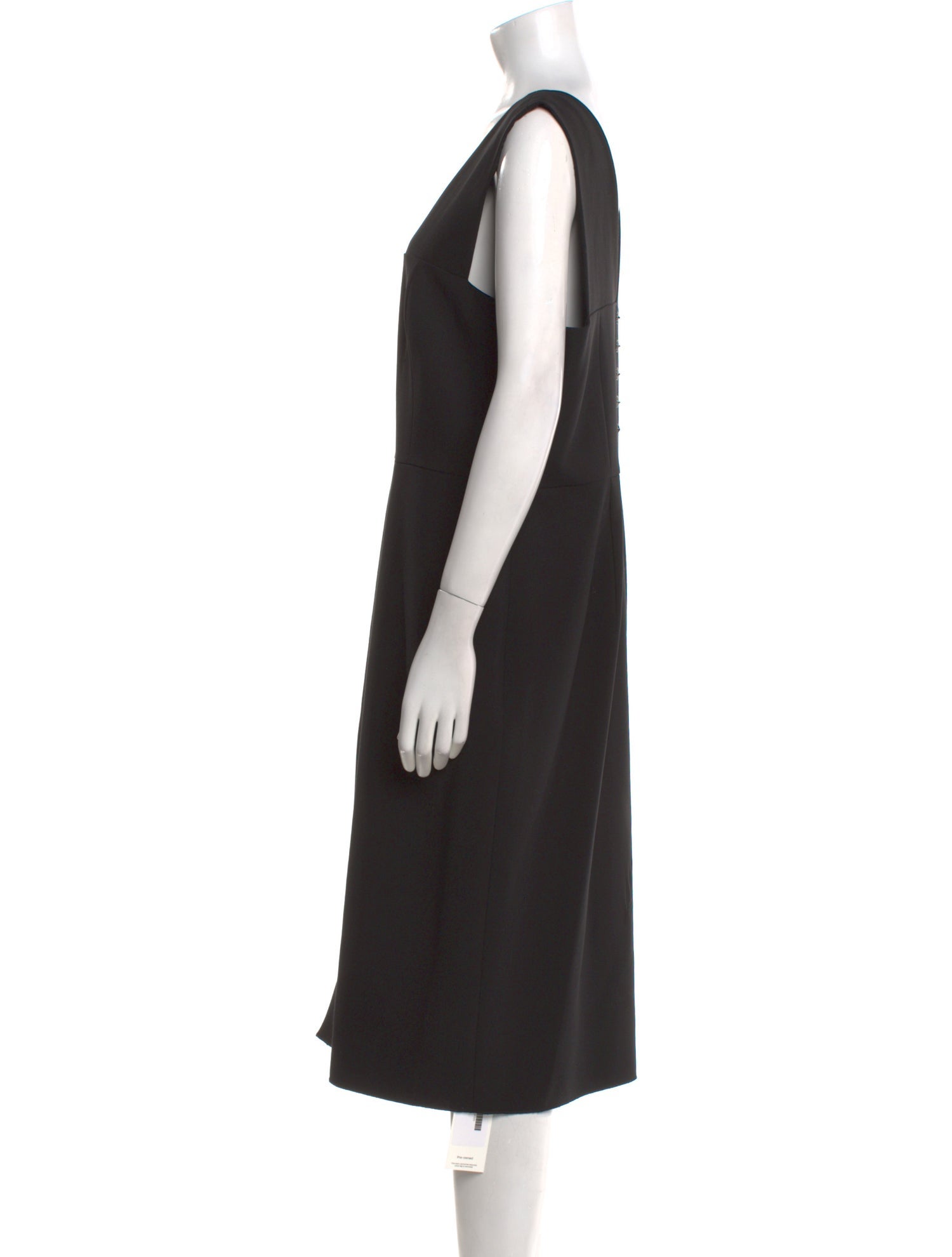 Lewit Virgin Wool Midi Length Dress