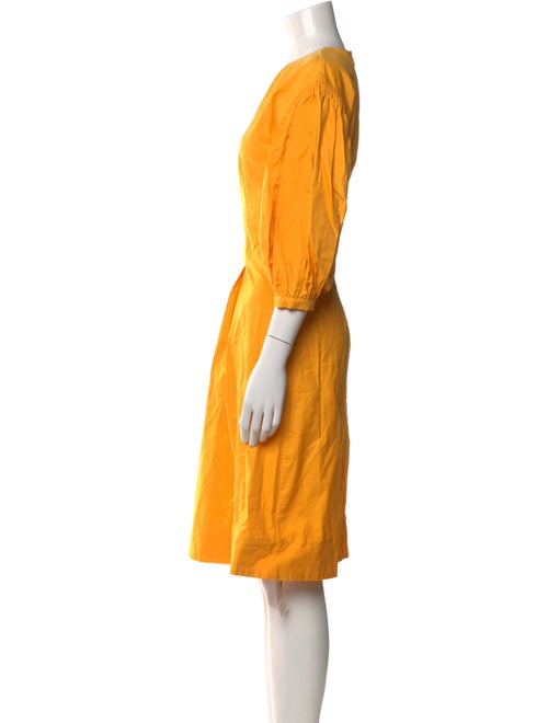 Lewit Crew Neck Knee-Length Dress