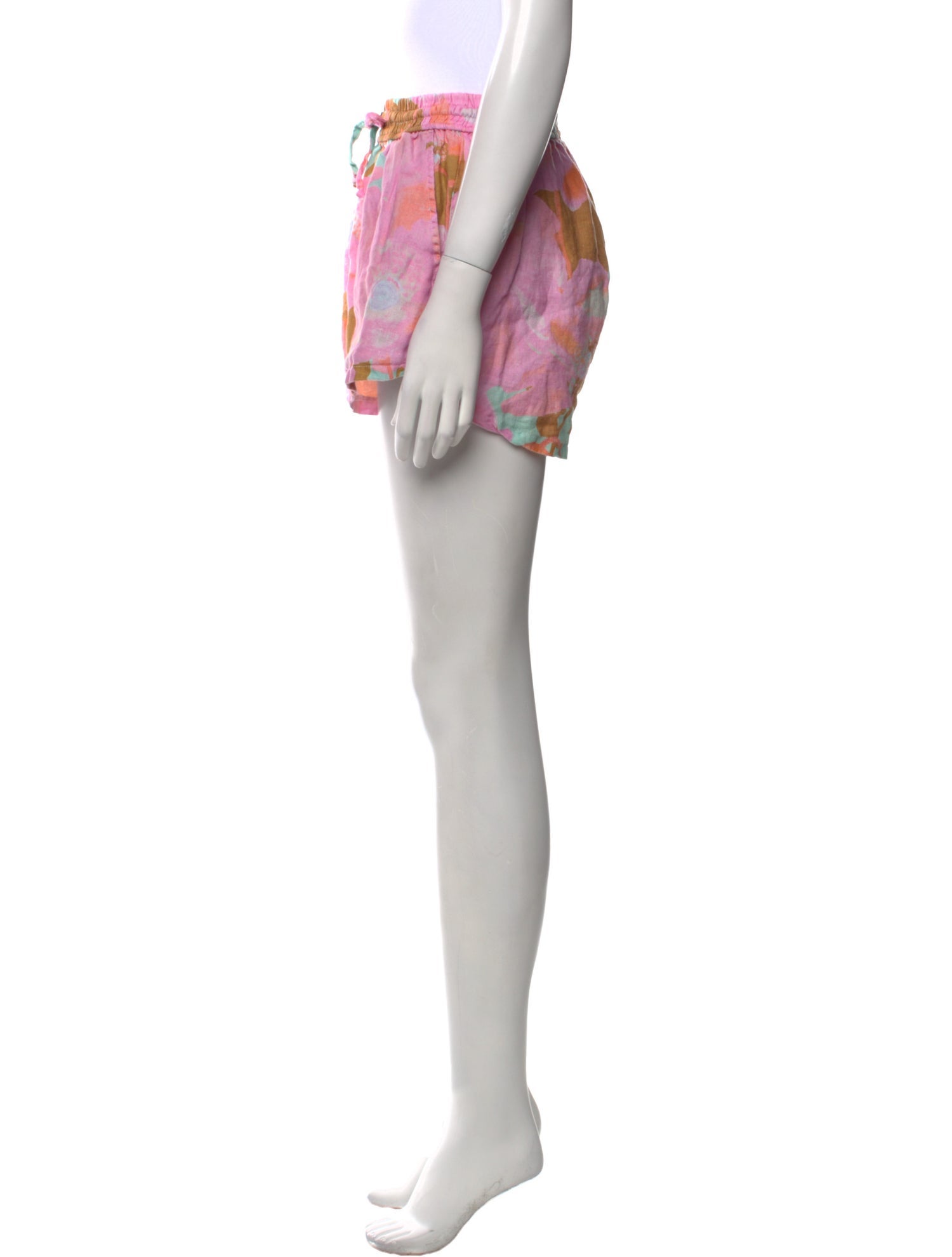 Lanthropy Linen Mini Shorts