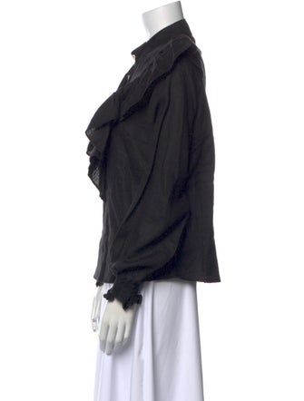 Lanthropy Linen V-Neck Polo