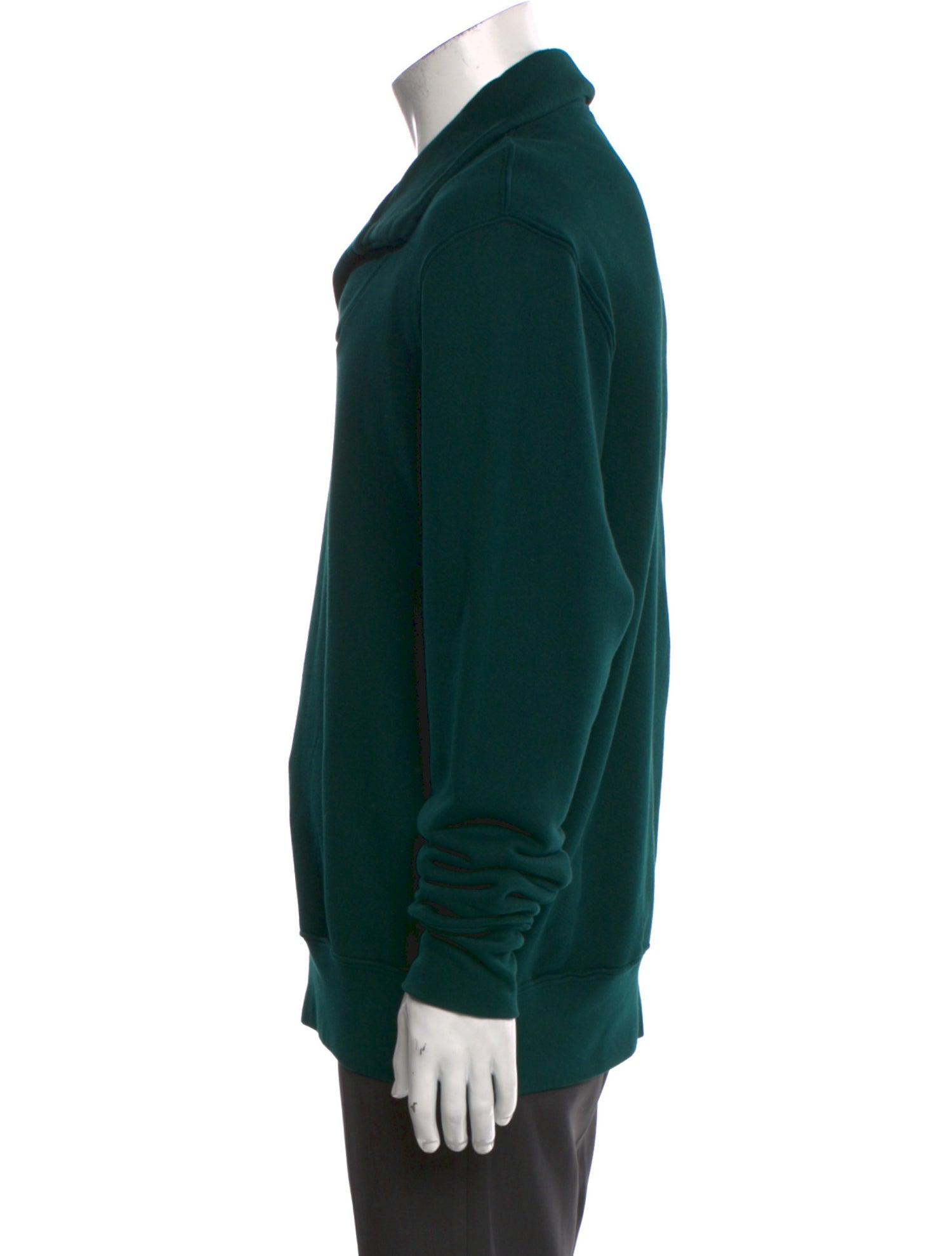 Les Tien Collar Long Sleeve Polo Sweater