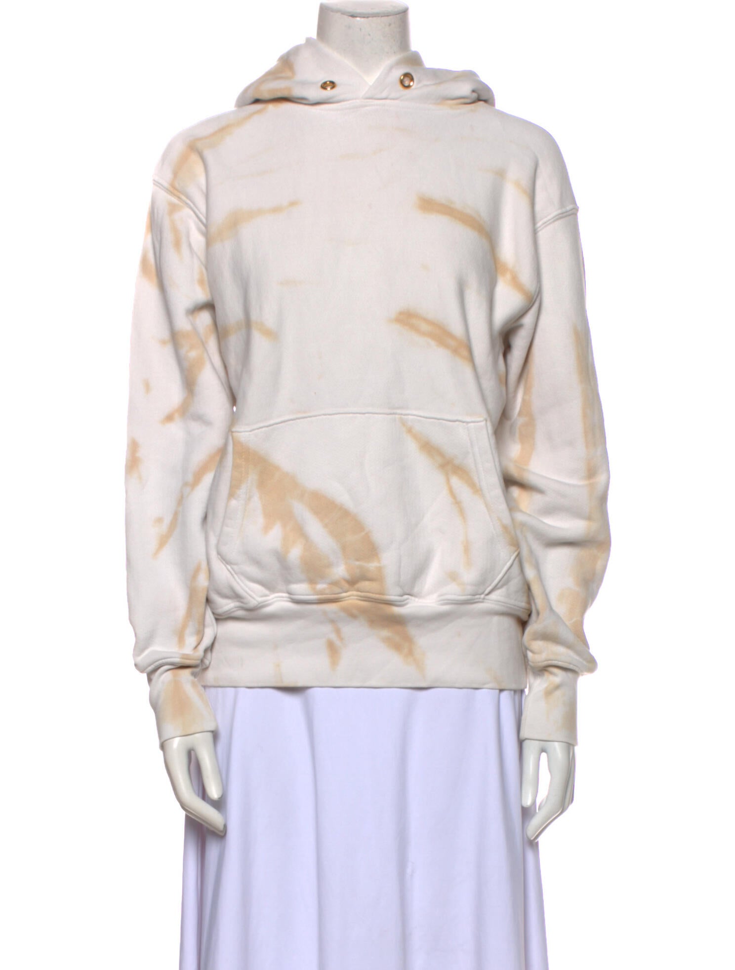 Les Tien Printed Mock Neck Sweatshirt