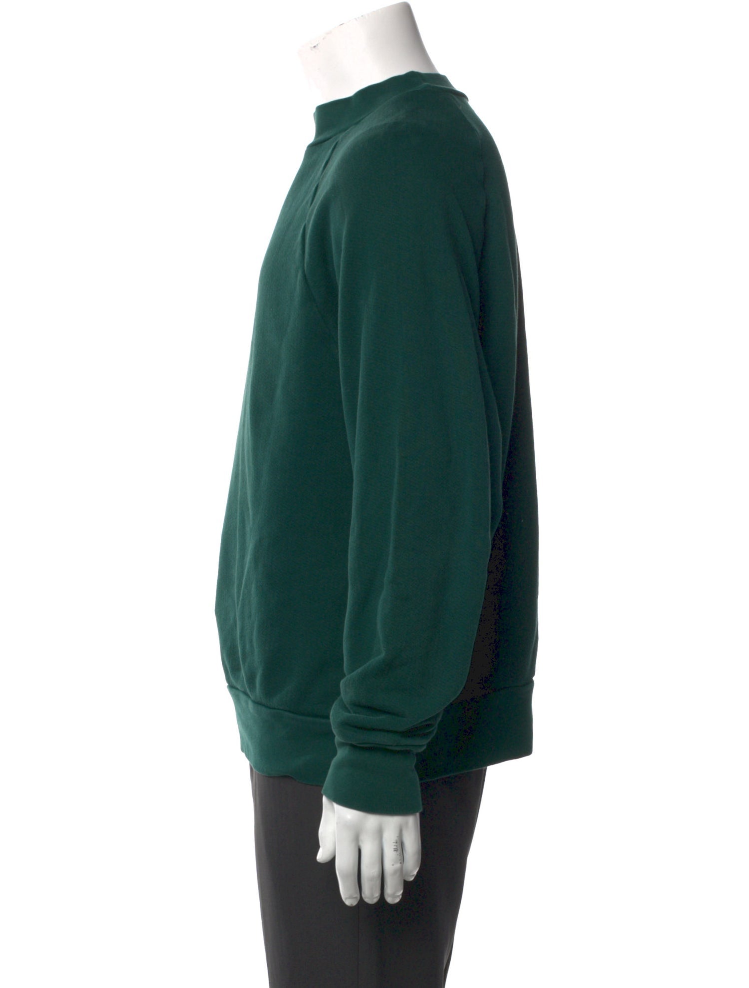 Les Tien Mock Neck Long Sleeve Pullover