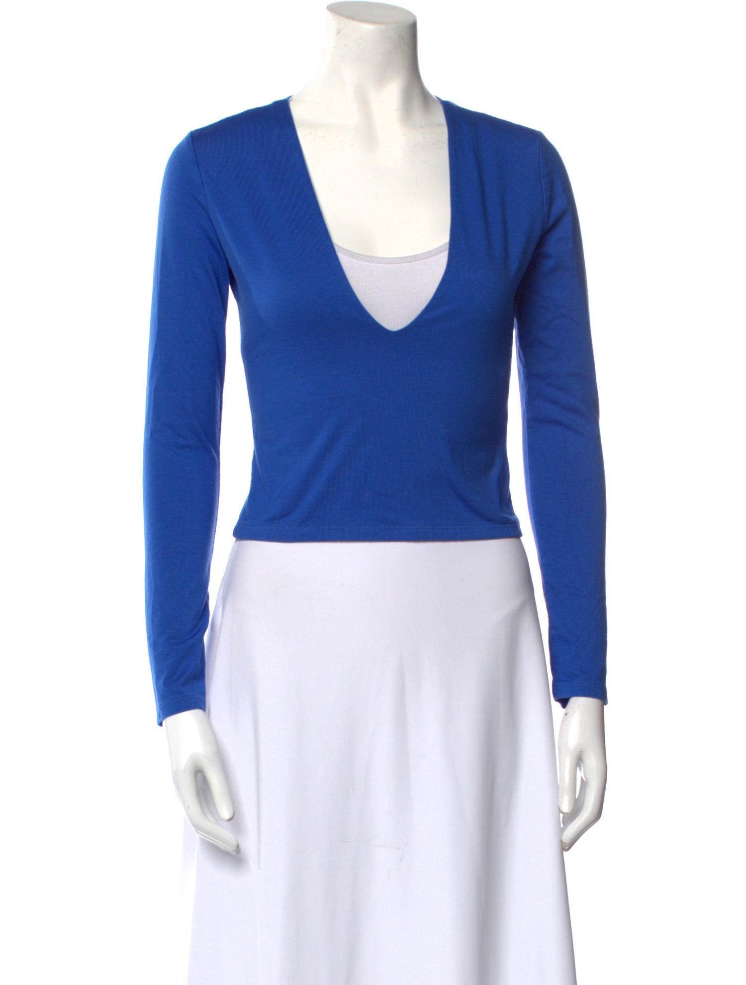 Les Tien V-Neck Long Sleeve Top