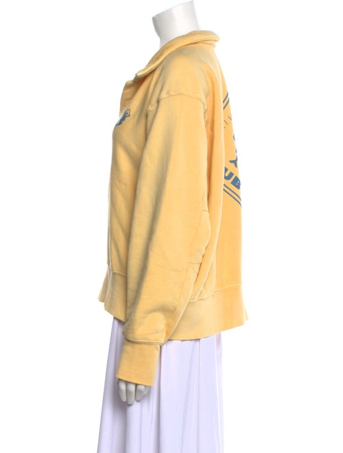 Les Tien V-Neck Long Sleeve Sweatshirt