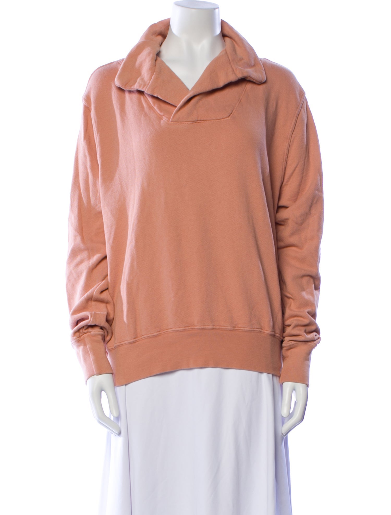 Les Tien Cowl Neck Long Sleeve Sweatshirt