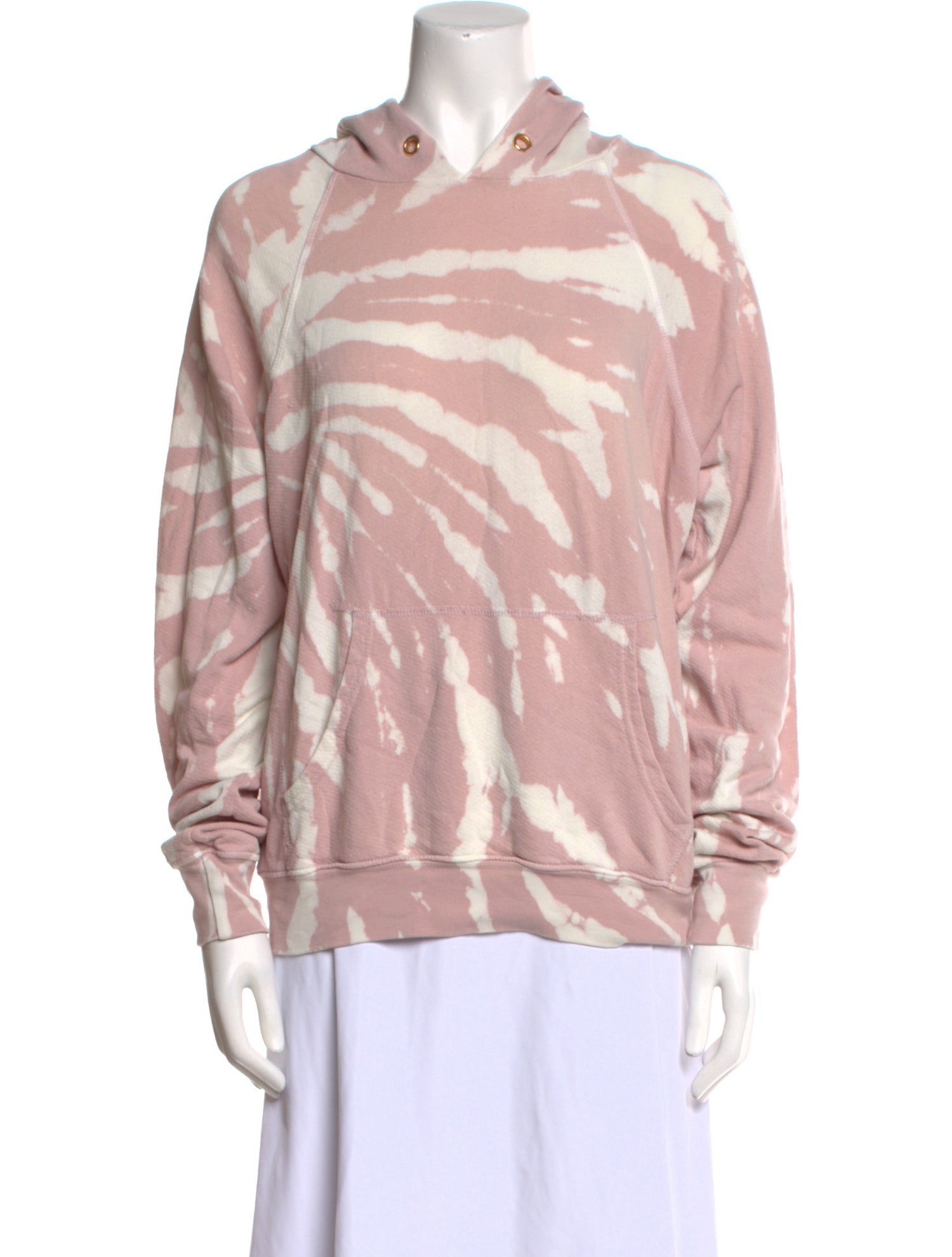 Les Tien Tie-Dye Print Crew Neck Sweatshirt