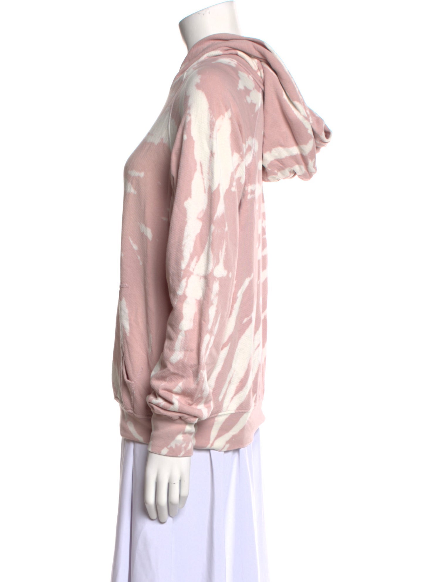 Les Tien Tie-Dye Print Crew Neck Sweatshirt