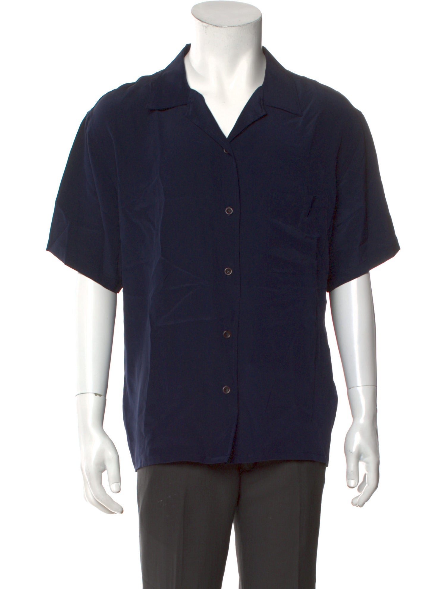 Les Tien Silk Short Sleeve Shirt