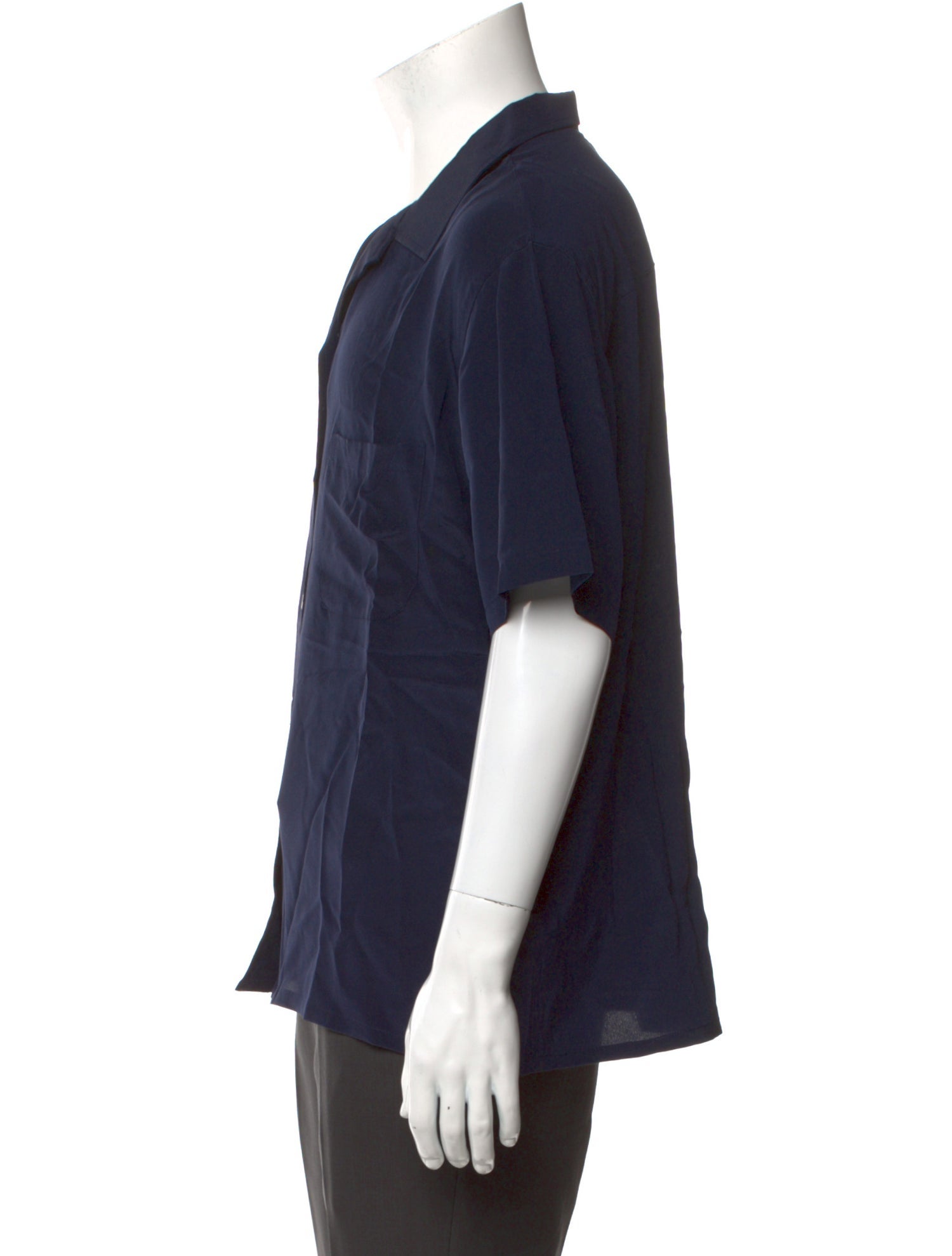 Les Tien Silk Short Sleeve Shirt