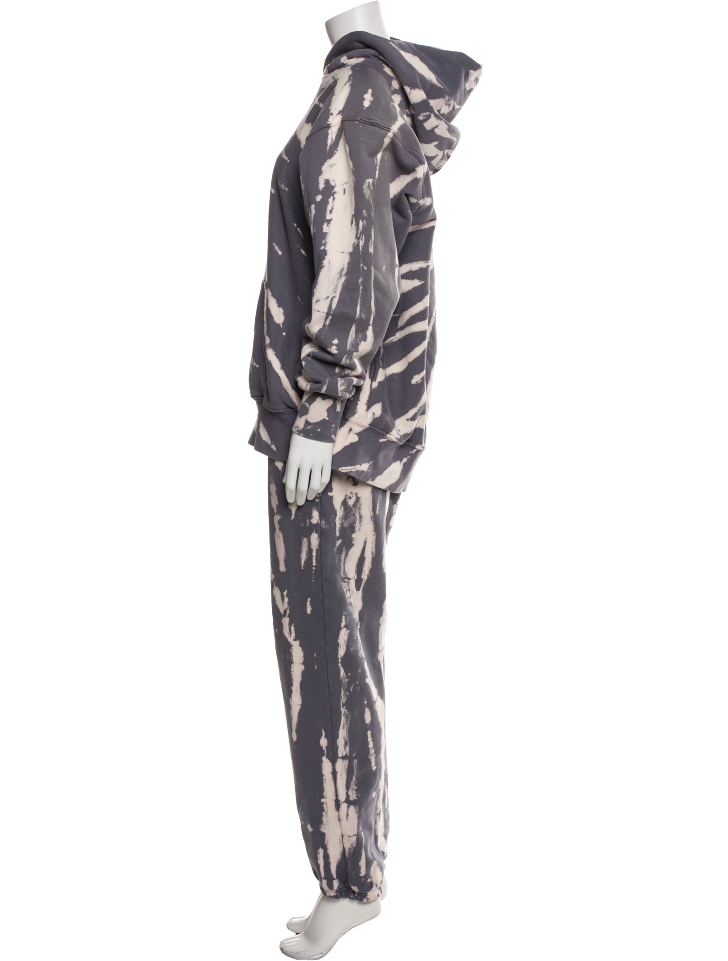 Les Tien Tie-Dye Print Pant Set