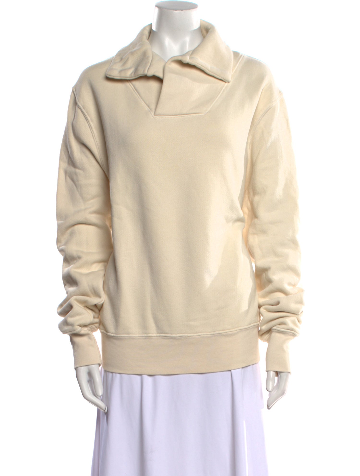 Les Tien Cowl Neck Long Sleeve Sweatshirt