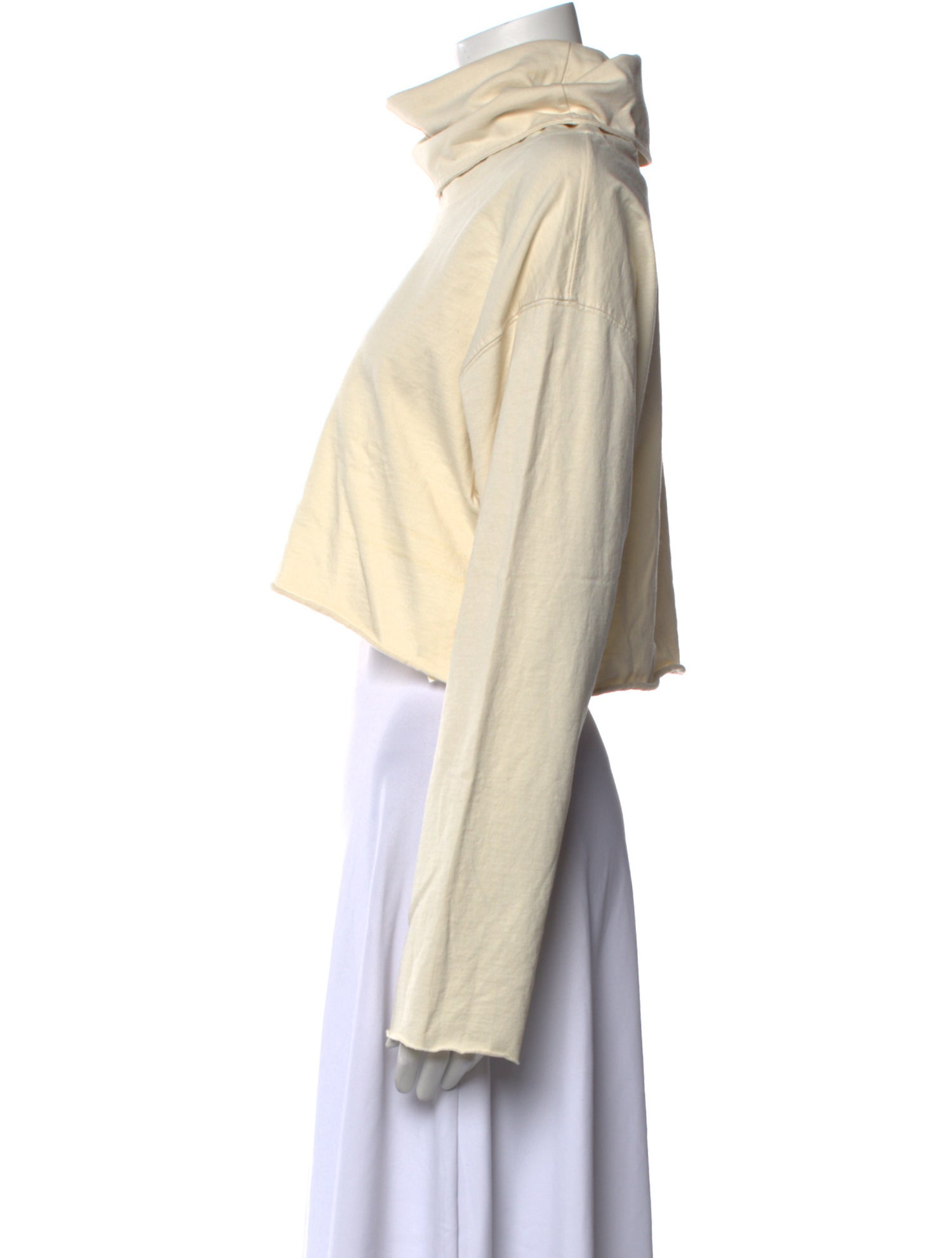 Les Tien Turtleneck Long Sleeve Crop Top