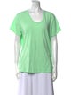 Les Tien Scoop Neck Short Sleeve T-Shirt