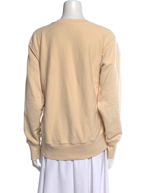 Les Tien Scoop Neck Long Sleeve Sweatshirt