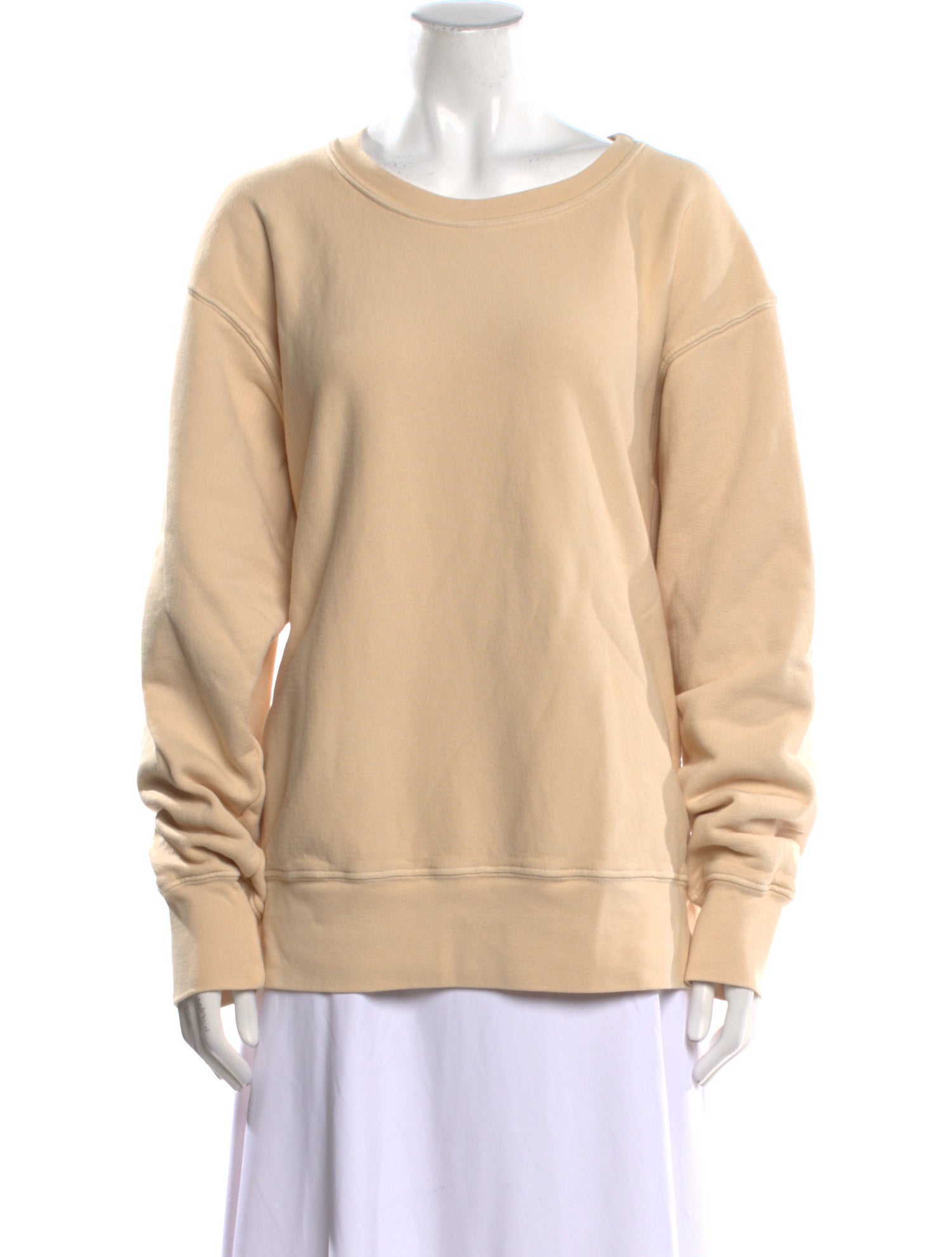Les Tien Scoop Neck Long Sleeve Sweatshirt