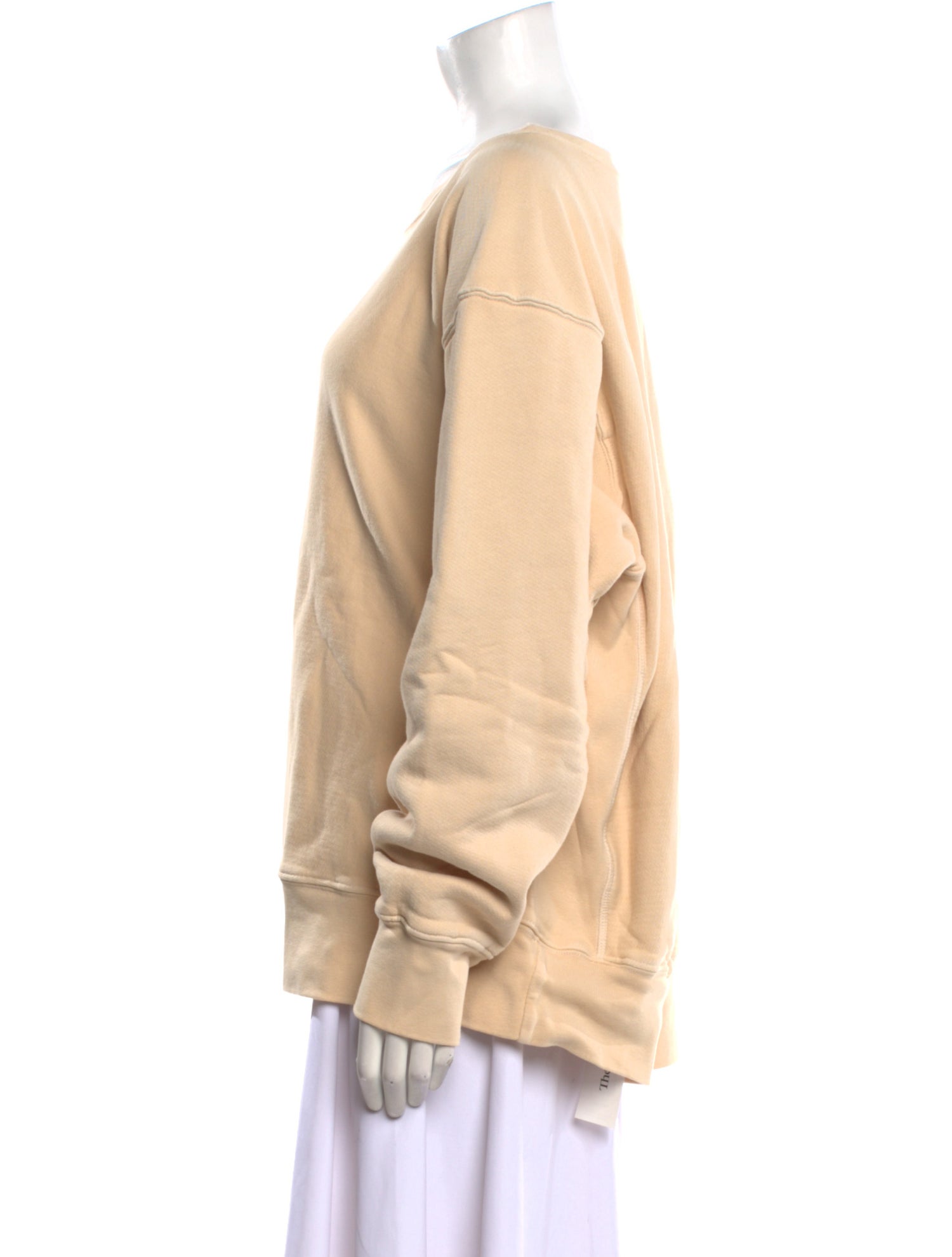 Les Tien Scoop Neck Long Sleeve Sweatshirt