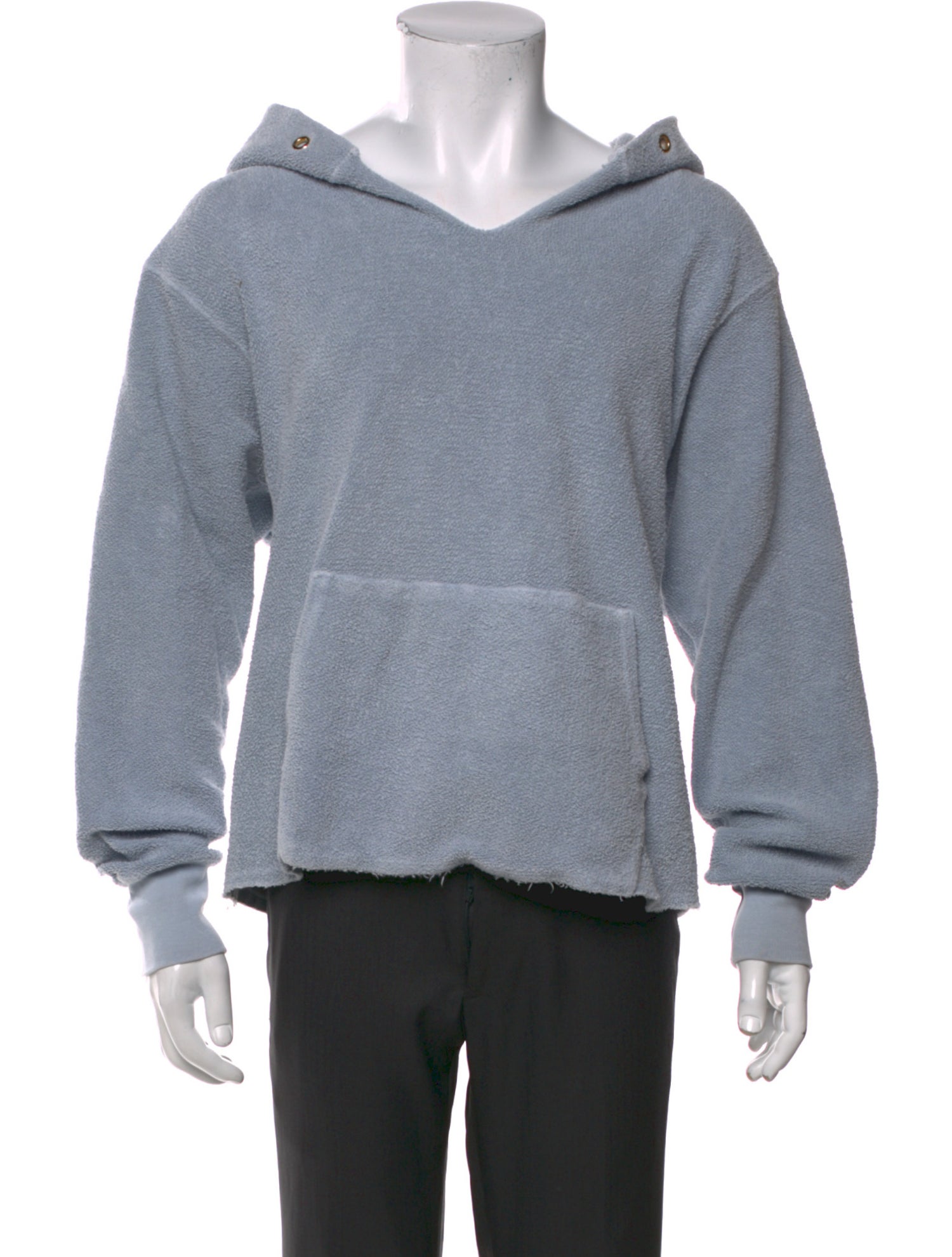 Les Tien V-Neck Long Sleeve Hoodie