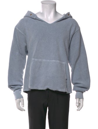 Les Tien V-Neck Long Sleeve Hoodie
