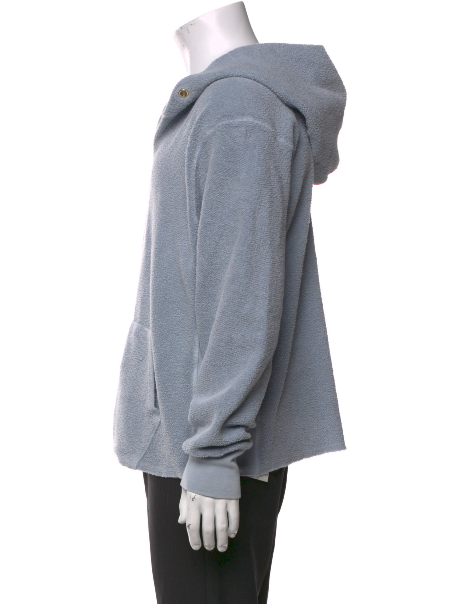 Les Tien V-Neck Long Sleeve Hoodie
