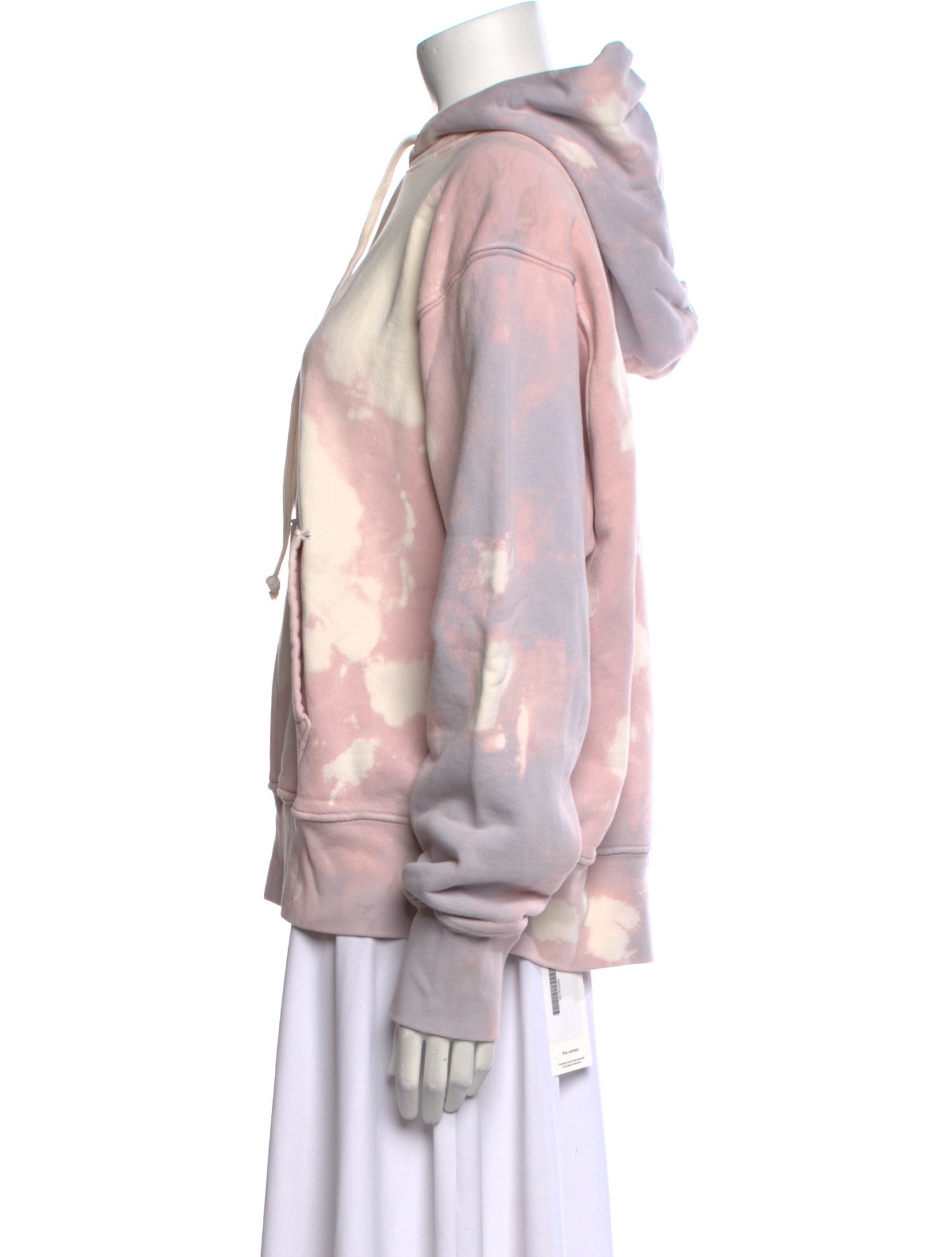 Les Tien Tie-Dye Print Crew Neck Sweatshirt