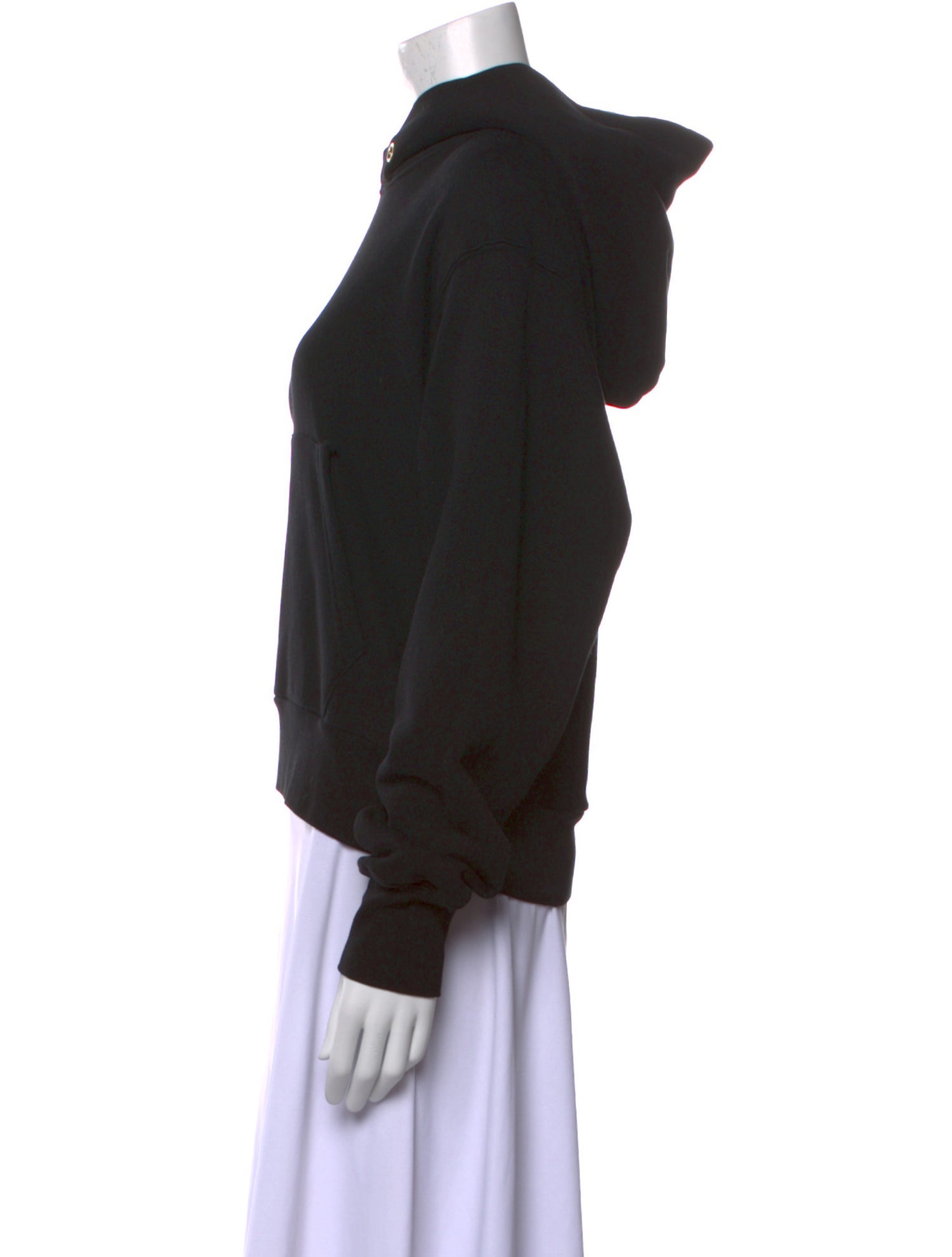 Les Tien Mock Neck Long Sleeve Sweatshirt