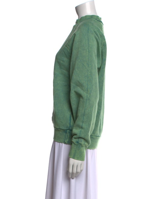 Les Tien Mock Neck Long Sleeve Sweatshirt