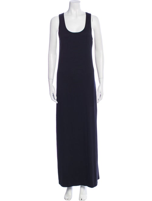 Les Tien Scoop Neck Long Dress