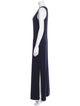 Les Tien Scoop Neck Long Dress