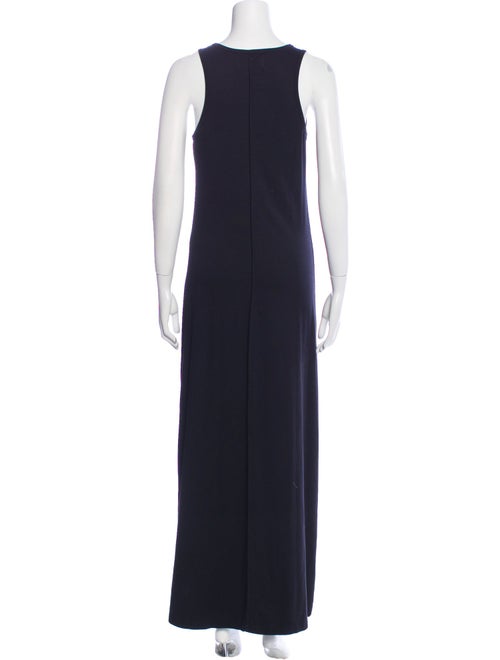 Les Tien Scoop Neck Long Dress