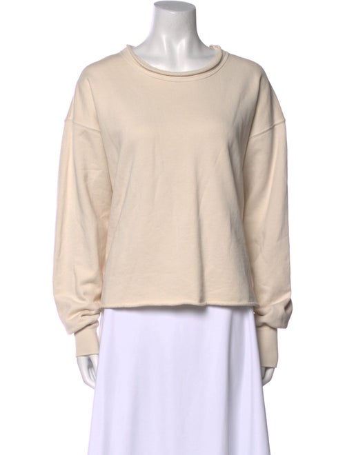 Les Tien Scoop Neck Long Sleeve Sweatshirt