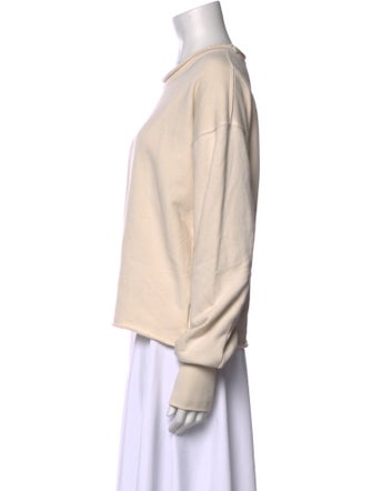 Les Tien Scoop Neck Long Sleeve Sweatshirt