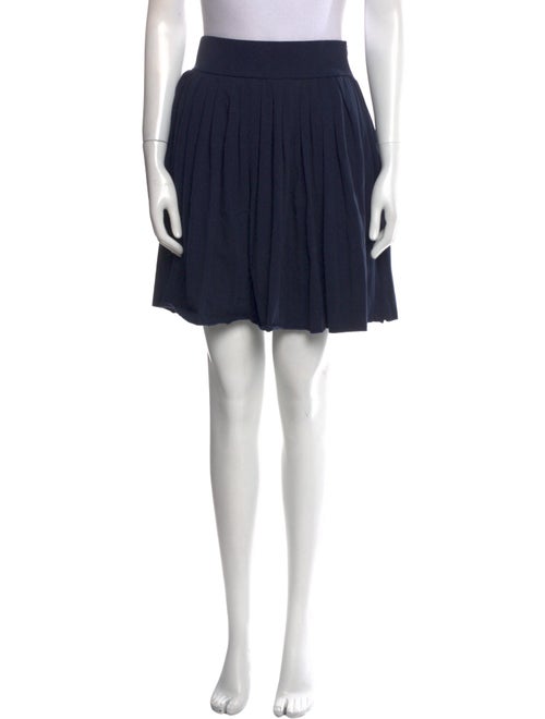 Les Tien Pleated Accents Knee-Length Skirt