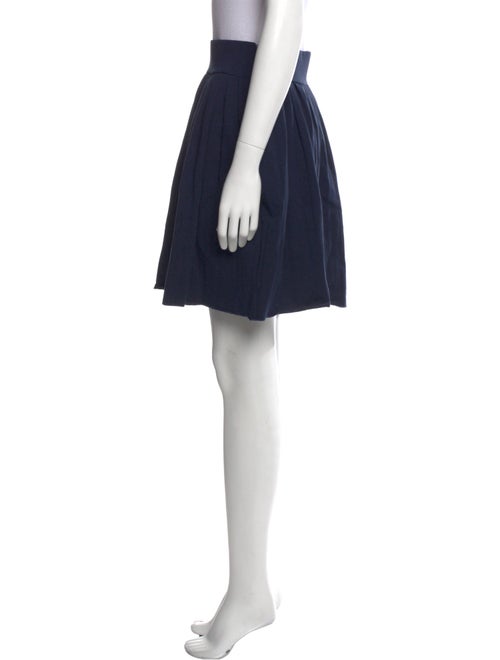 Les Tien Pleated Accents Knee-Length Skirt