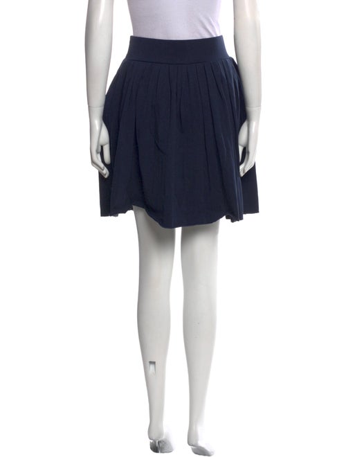 Les Tien Pleated Accents Knee-Length Skirt