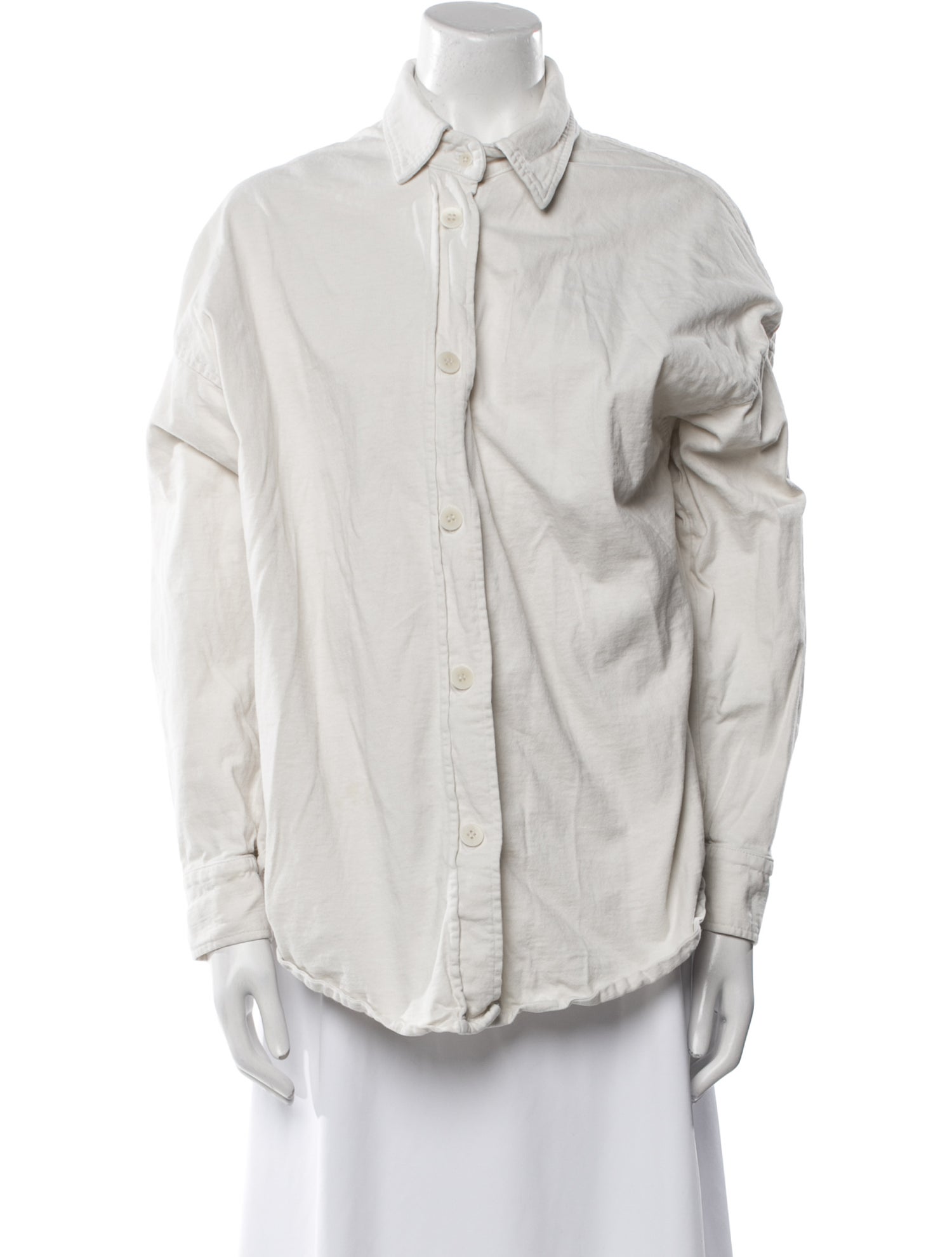 Les Tien Long Sleeve Button-Up Top