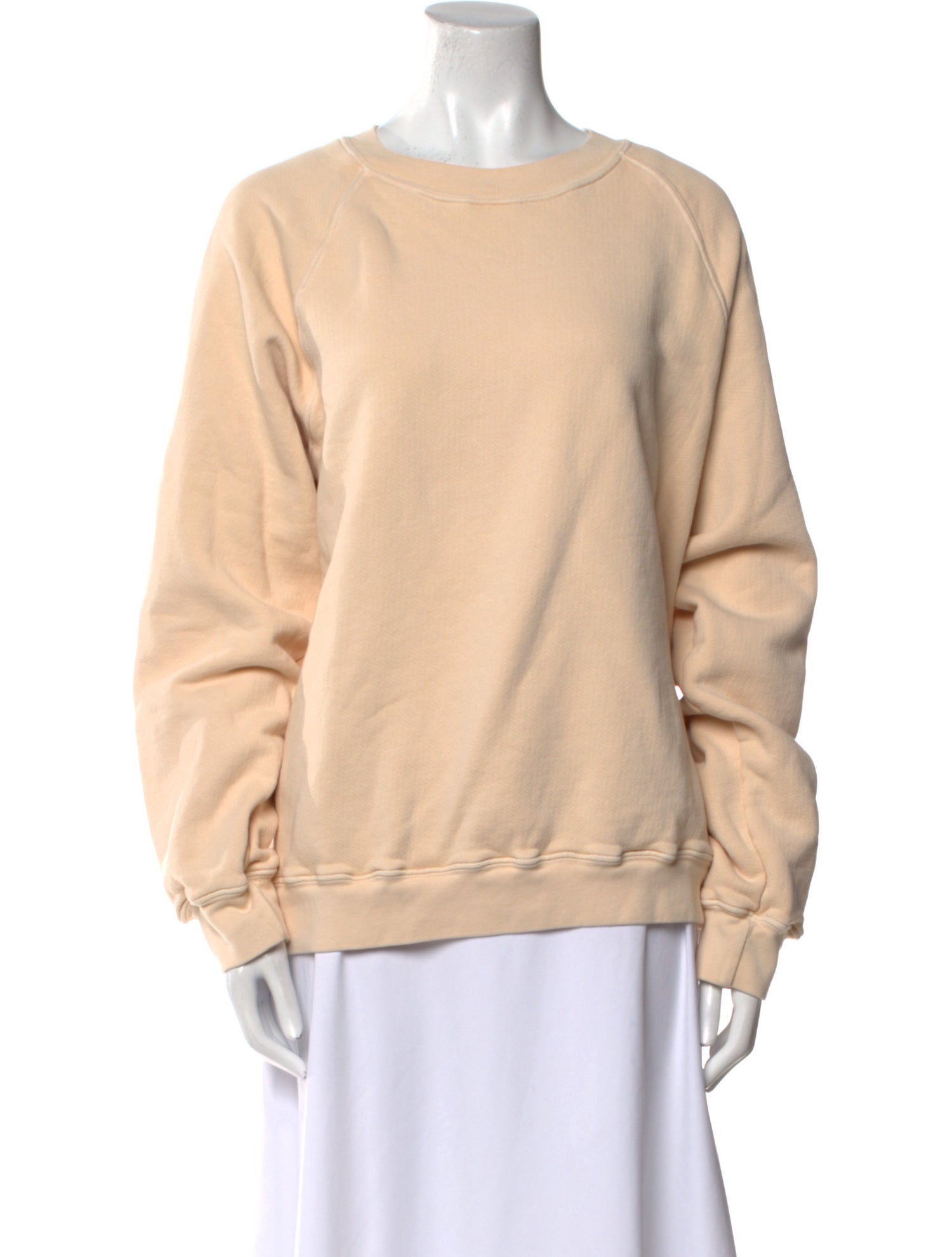 Les Tien Bateau Neckline Long Sleeve Sweatshirt