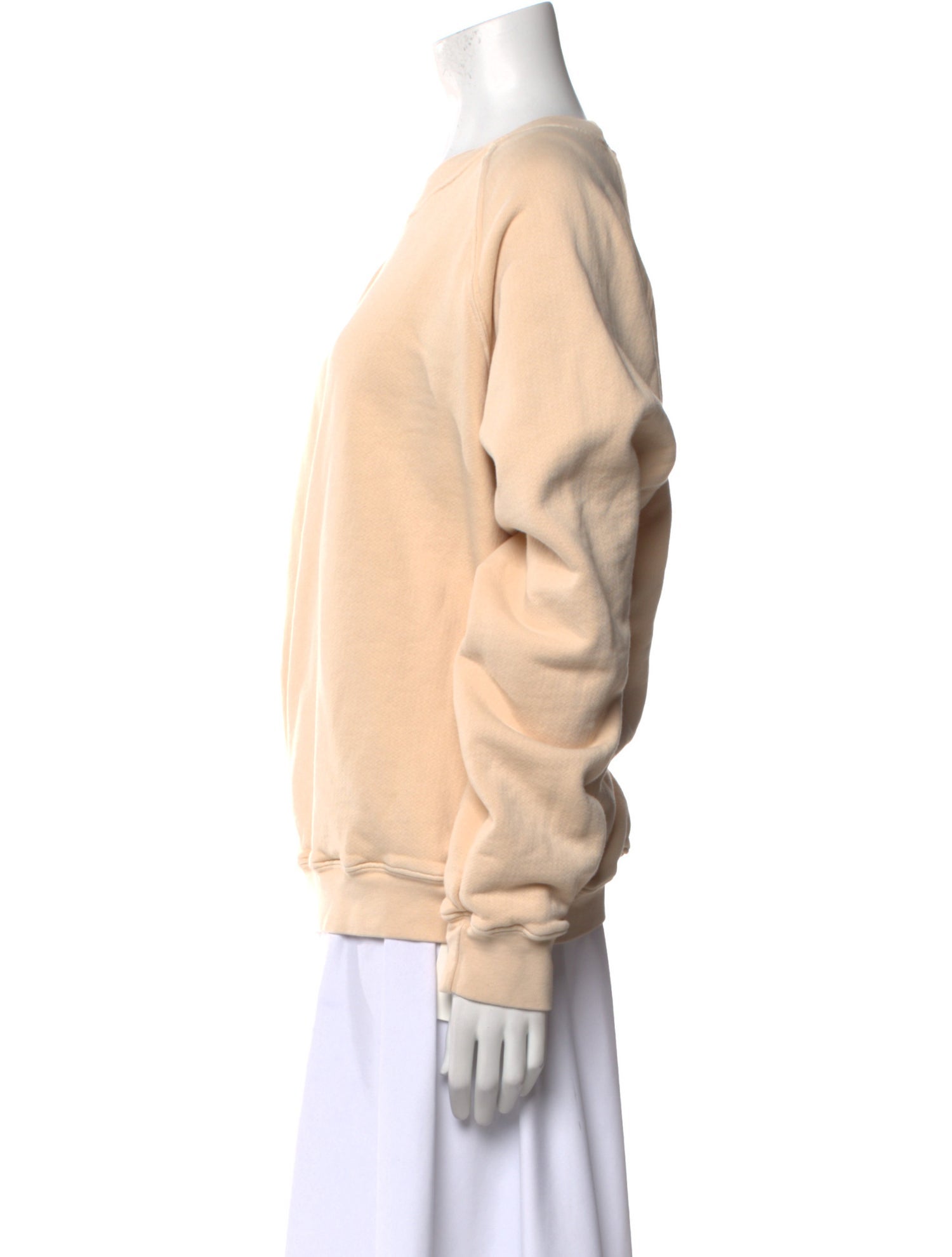 Les Tien Bateau Neckline Long Sleeve Sweatshirt