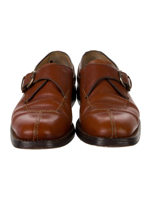 Lidfort Leather Monk Straps