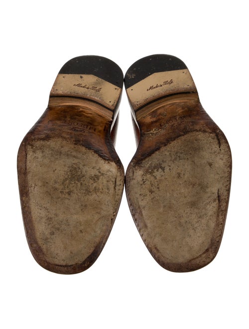 Lidfort Leather Monk Straps