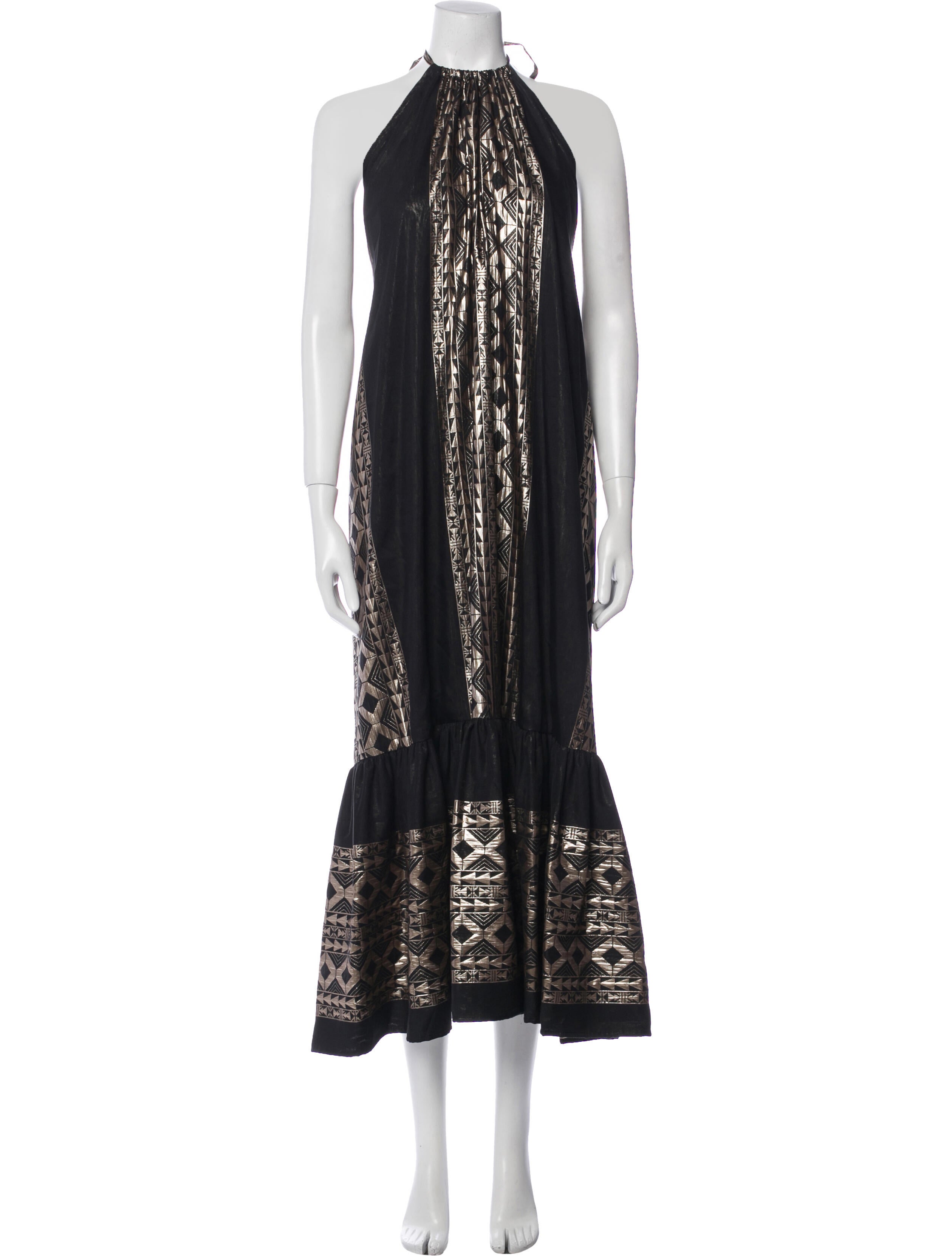 Lace the Label Printed Long Dress