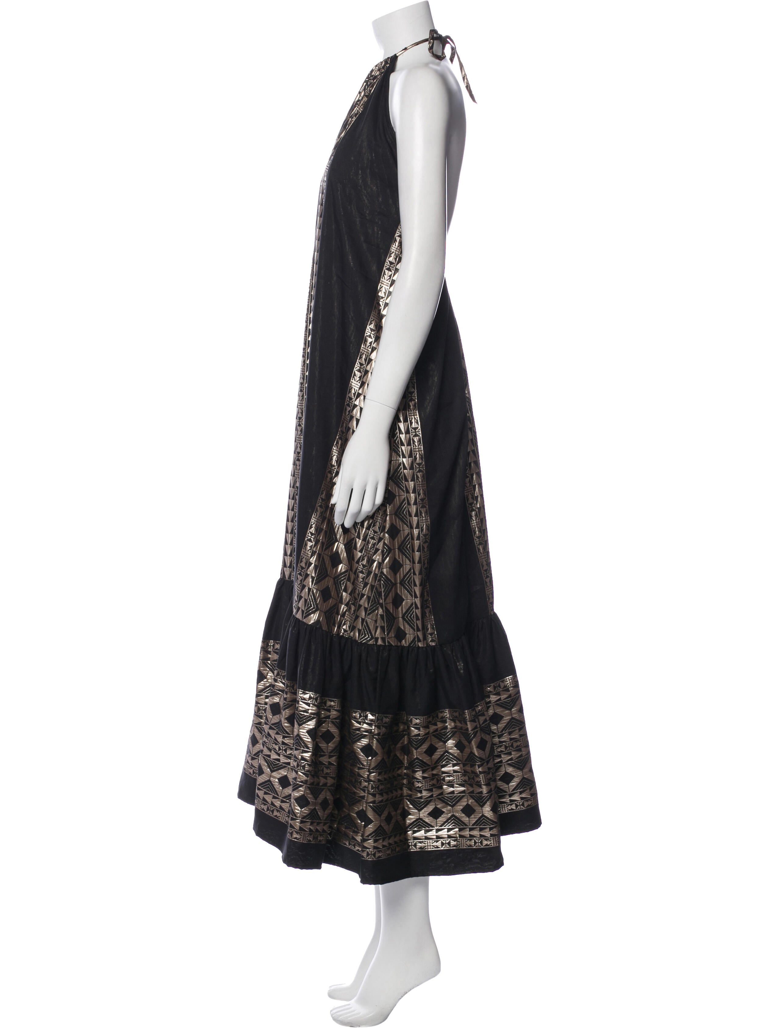 Lace the Label Printed Long Dress