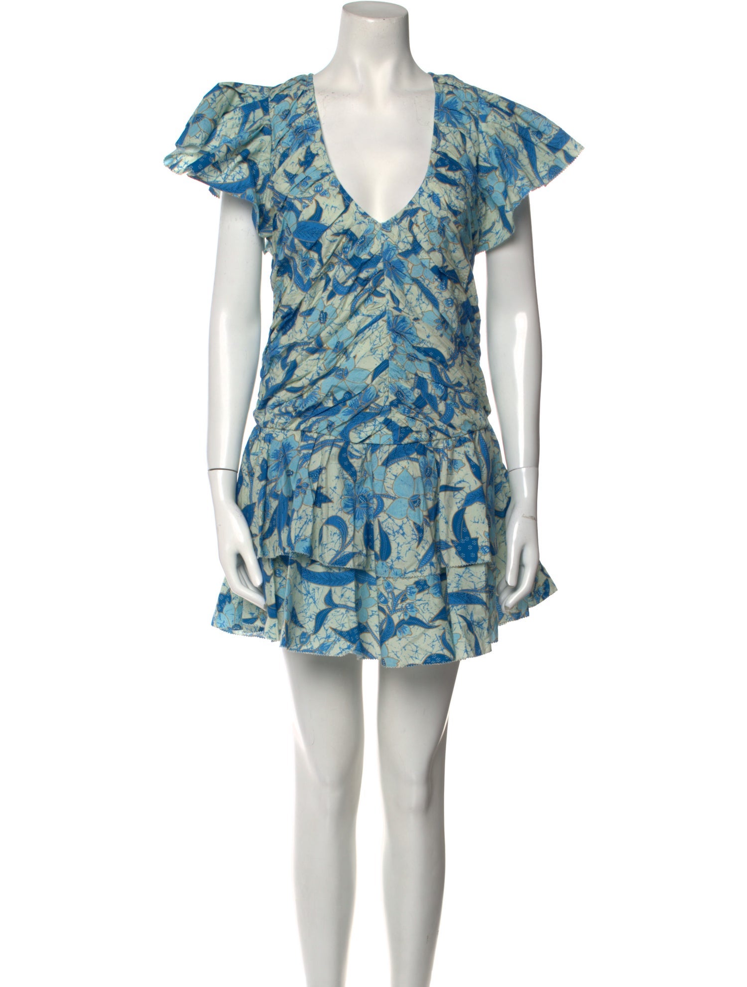 Love the Label Printed Mini Dress w/ Tags