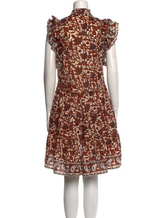 Love the Label Floral Print Knee-Length Dress