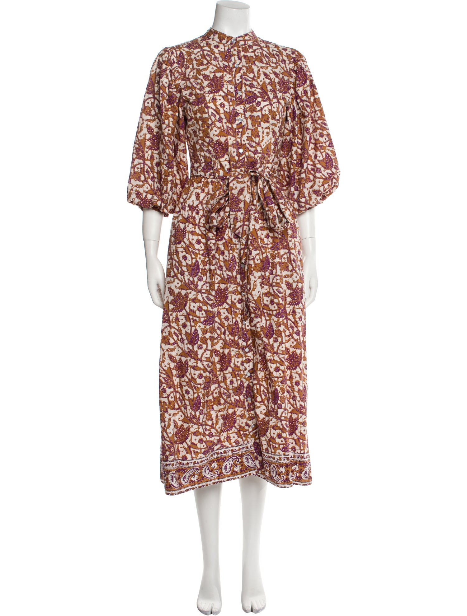 Love the Label Floral Print Long Dress