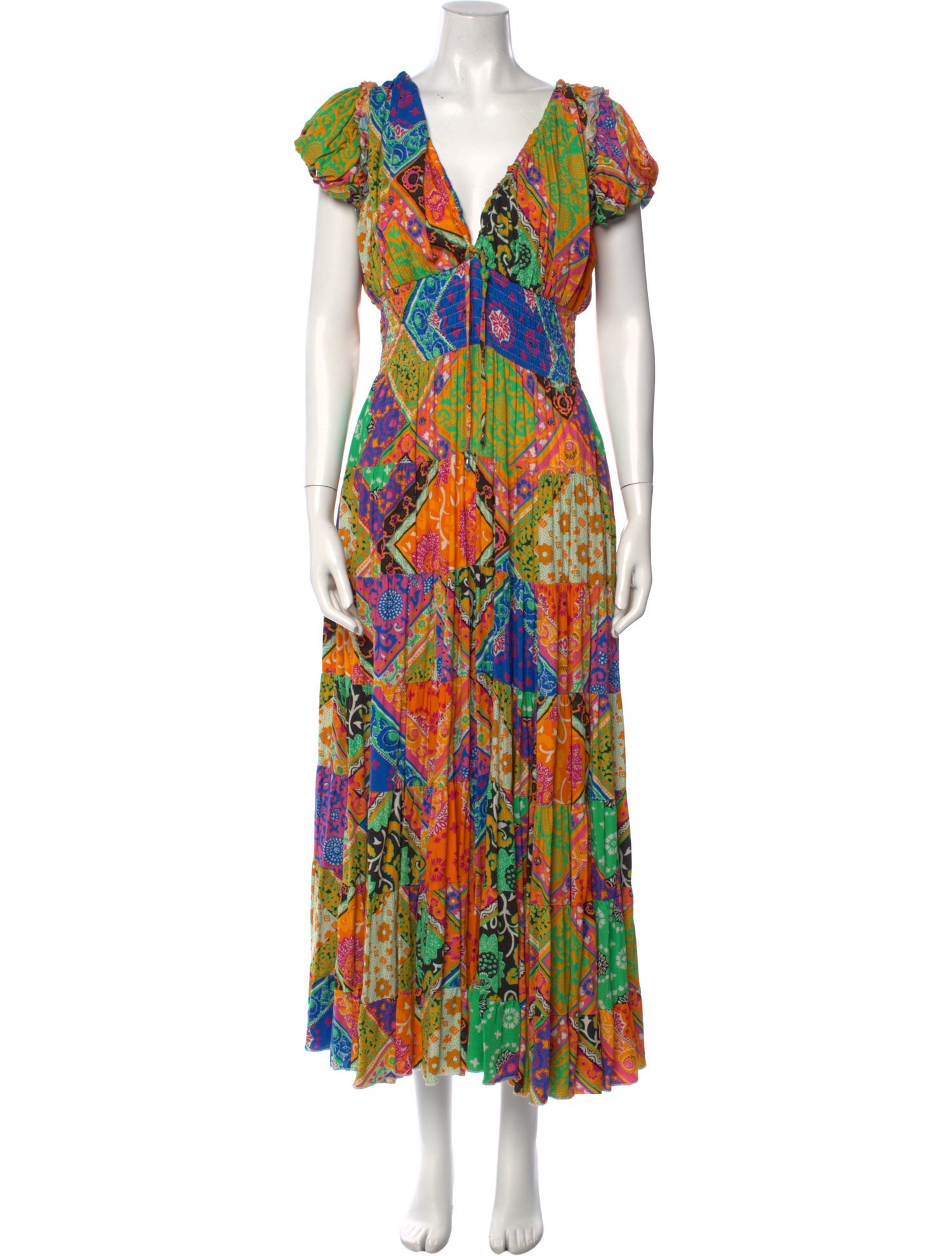 Love the Label Printed Long Dress