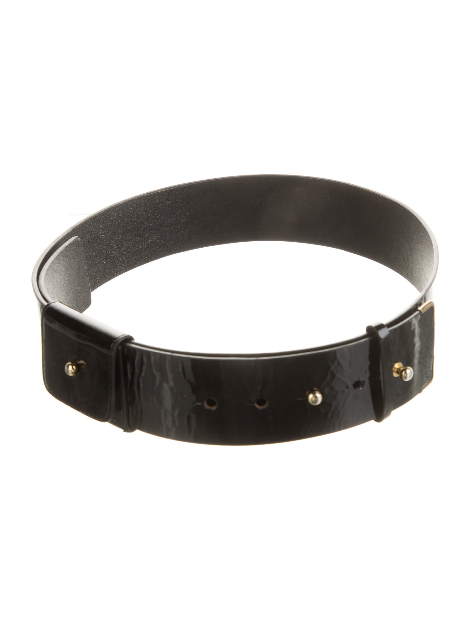 3.1 Phillip Lim Wide Patent Leather Waist Belt
