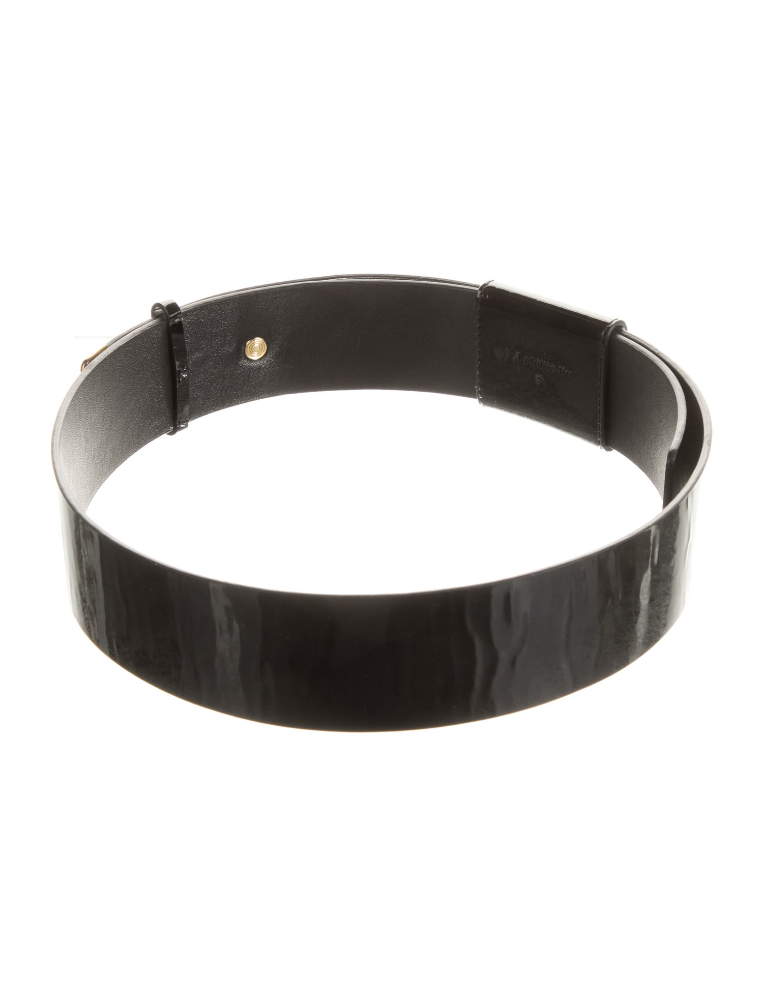 3.1 Phillip Lim Wide Patent Leather Waist Belt